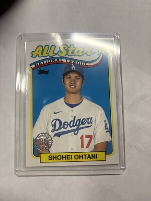 Shohei Ohtani 2024 Topps Series 2 1989 All Star 35th Anniversary Card #89ASB-1