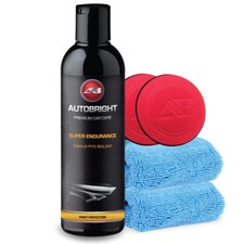 PTFE Car Wax Paint Sealant Zonyl Protection 2 Microfibres Applicators Kit 500ml