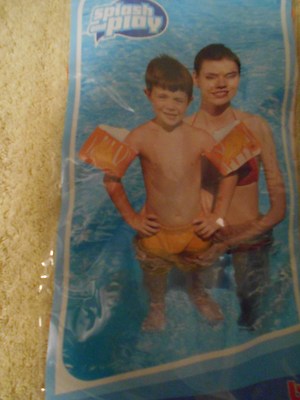 New Bestway Dolphin Arm Bands Splash And Play 9''x6''