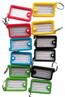 Targhette Portachiavi Metalliche Numerate 1-100 - Alluminio Per ID E Bagagli - Foto 4