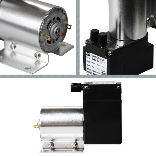 Mini pompa per vuoto 12 V/24 V/220 V pompa per vuoto ad alto flusso spazzolata DC - Foto 2 di 20