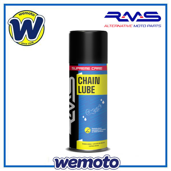 Lubrificante Catena Moto Grasso Multiuso ingranaggi Cavi Metallici RMS 26720113