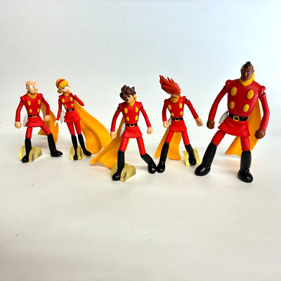 Set Complet Figurines Cyborg 009 Bandai Gashapon - Part 1 & 2 - NEUF Scellé