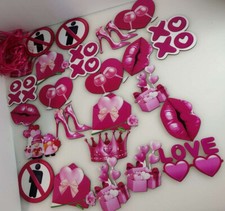 24 Pieces Woman party Gnome Ornaments Wooden Bachlorette Hanging Decorations