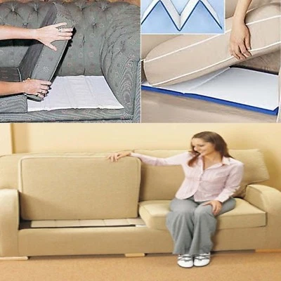 NEW DELUXE SOFA SEAT REJUVENATOR BOARDS ARMCHAIR SUPPORT 1-2-3 SEATER SAVERS