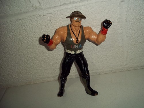 VINTAGE WWF LJN SGT SLAUGHTER WWE...