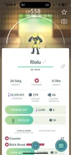 Shiny Riolu ✨Trade 1 million stardust  Trade✨ Pokémon