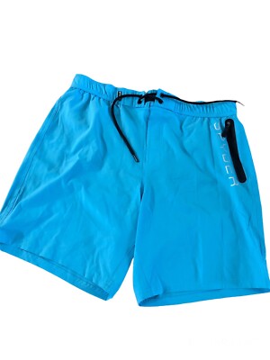 SPIDER Shorts Men's Swim Surf Board  Shorts Turquoise UV Prot. Size Big XXL/TTG