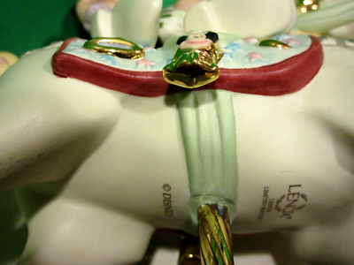 LENOX Disney MICKEY'S CAROUSEL ROMANCE HORSE MINNIE MOUSE -- NEW