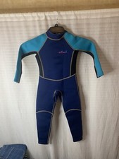 NWT Blue Dive Kids Wetsuit Size Medium Long Sleeve Blue