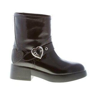 moschino black boots