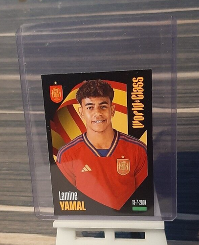 Lot De Cartes Panini Lamine Yamal – Top Class & World Class 2024 – Rookie FC Barcelone