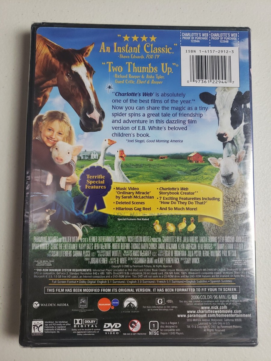 洋画・外国映画 CHARLOTTE'S NET DVD Charlotte's Net DVD – Windmill Home Entertainment