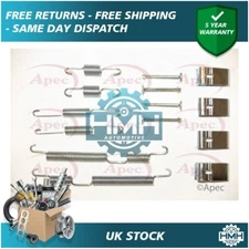 Fits Hyundai i10 i20 Getz + Other Models Brake Shoes Fitting Kit Rear Poppy