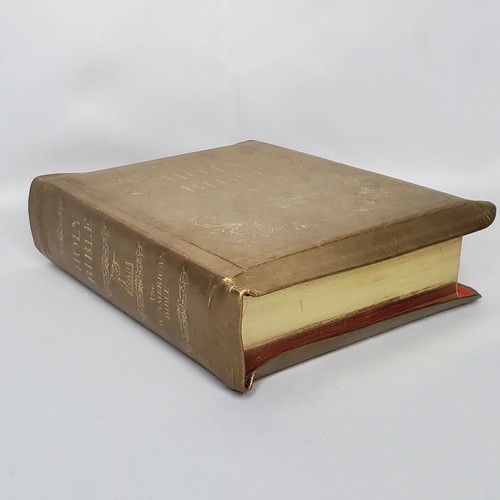 Holy Bible New American Bible 1973 Catholic Press Patrick O'Boyle Gold Cover - Foto 4 di 8