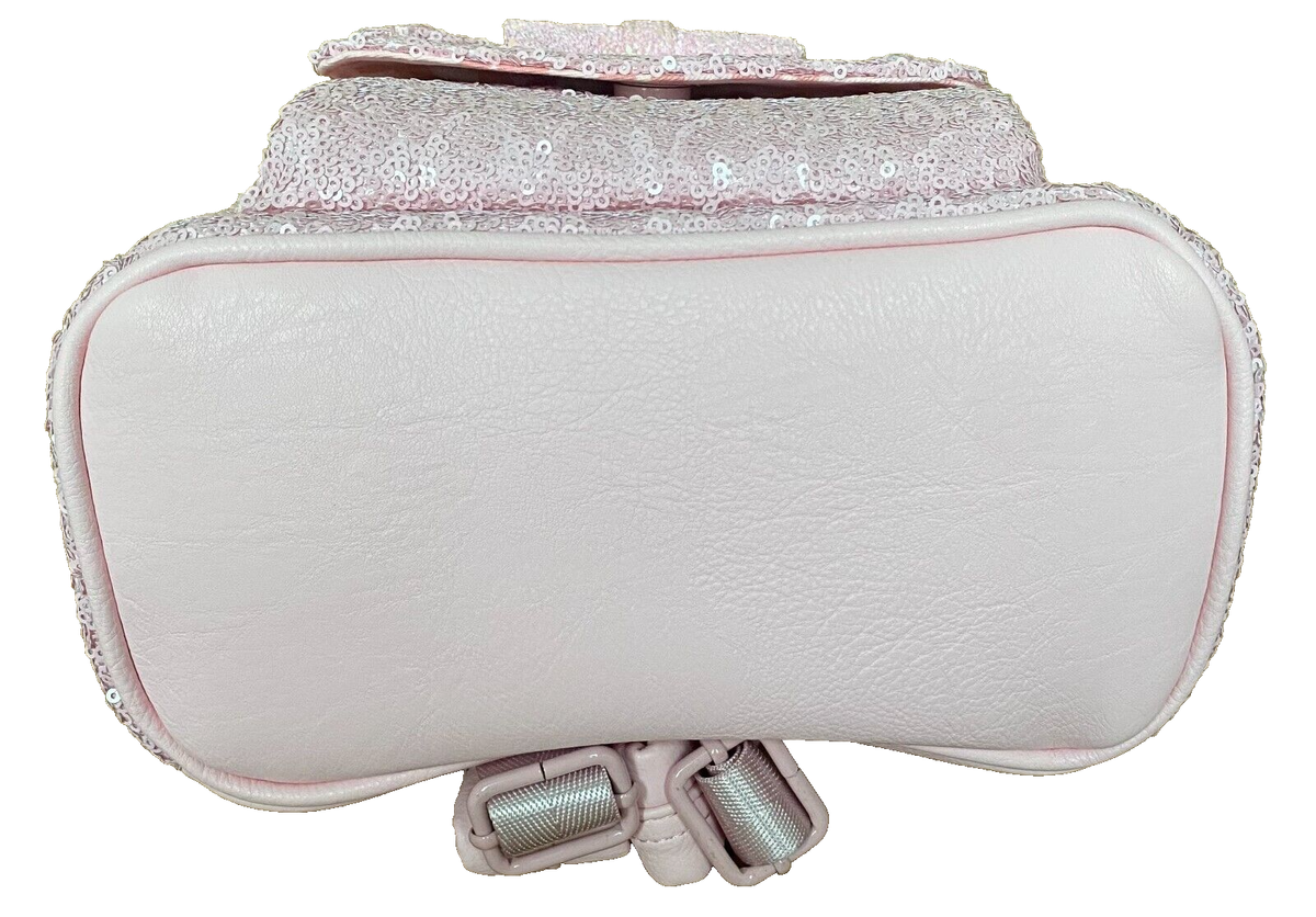 New Disney Parks Loungefly Millennial Pink Sequined Light 