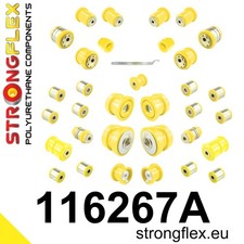 STRONGFLEX PU KOMPLETTES FAHRWERK BUCHSEN-KIT SPORT MERCEDES CL SCHWARZ 31MM