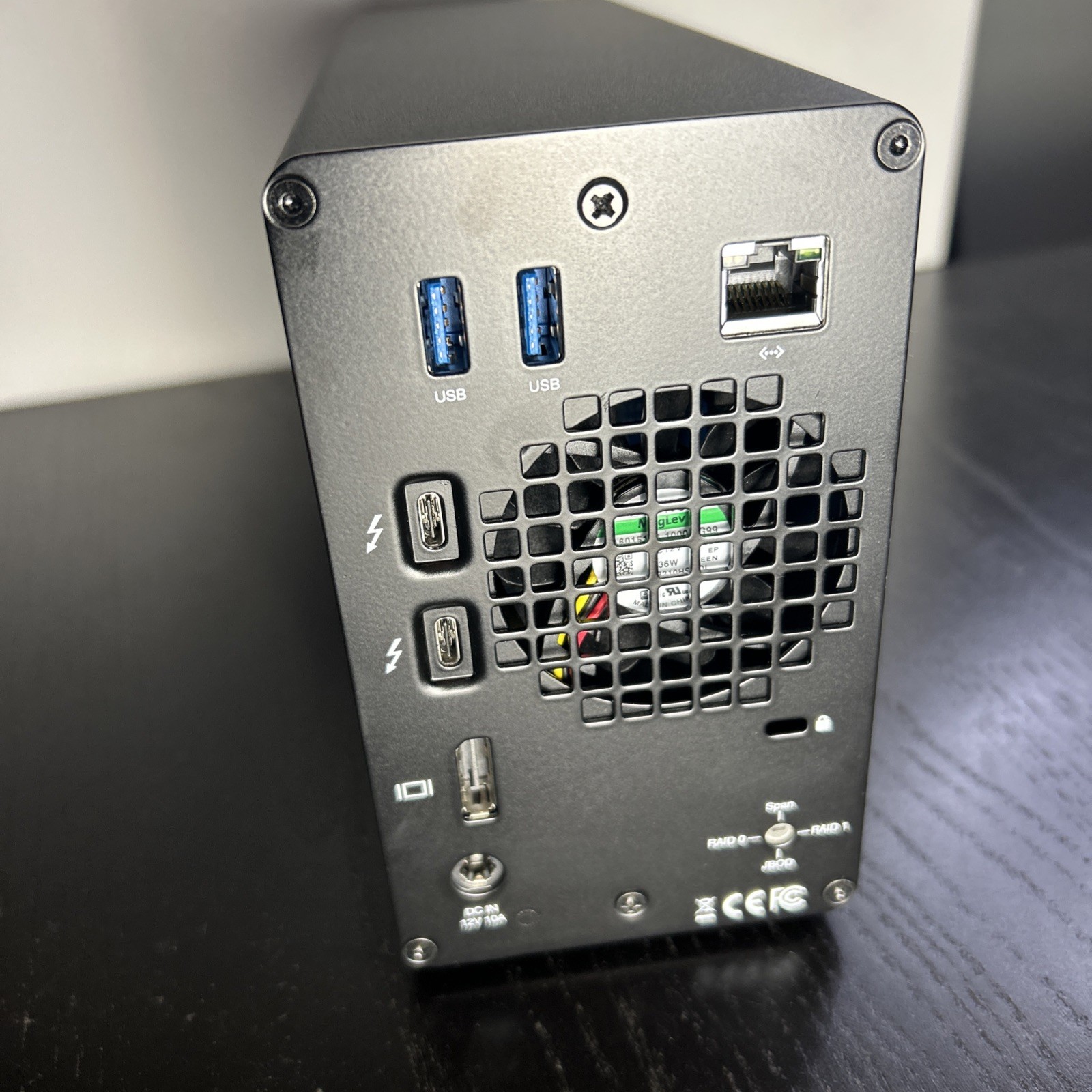 4TB OWC Gemini Dual Drive Bay RAID Array Thunderbolt (USB-C) 3 Docking Station