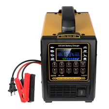 Heavy Duty Car Battery Charger 12V 24V Smart Automatic Intelligent Pulse Repair