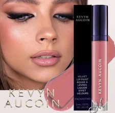 Kevyn Aucoin Velvet Liquid Lip Paint* ~ ENCHANTING (Soft Rose Pink) 5ml NIB $39