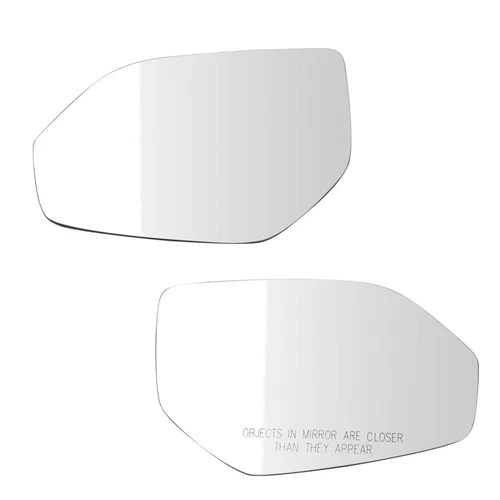 TRQ MGA18609 Side View Mirror Glass Set For Volkswagen Atlas Cross Sport 20-23