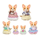 Sylvanian Families Calico Critters Corgi Family Japan Original ages 14+