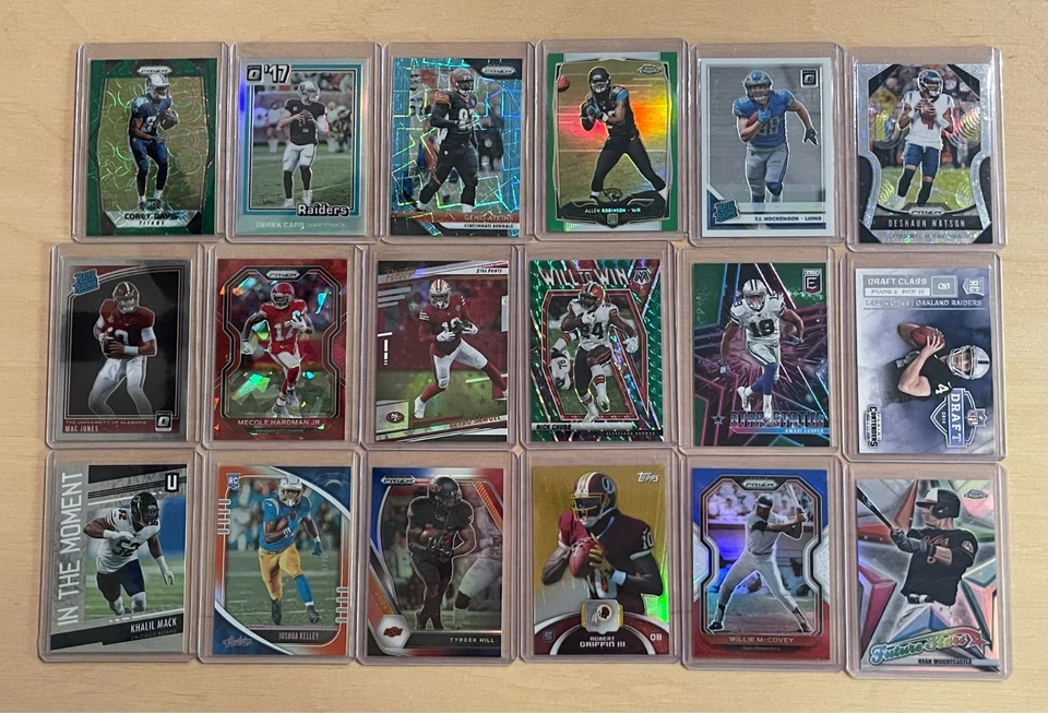 100 Card Mixed Sport Collection Sports Card Lot MLB NFL NBA RC Resale Show Ready - Image 3 of 4