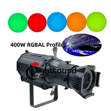 New19°26°36°56°400W cob leko light RGBAL 5in1 spotlight TV theatre show profile