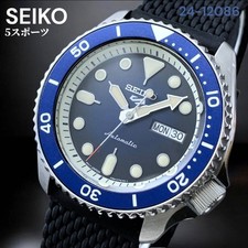 Seiko 5 Sports Blue Men's Watch - SRPD93 for sale online | eBay