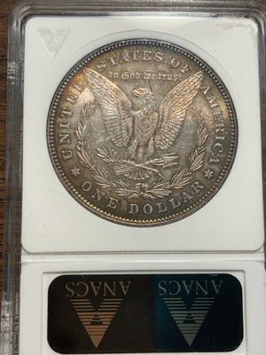 1878 7/8 Tail Feathers Morgan Silver Dollar $1 ANACS MS 64 VAM-41A