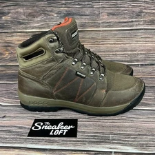 Bogs Bend Men's Brown Mid Leather Hiking Boots Size 9.5