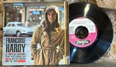Francoise Hardy - Le Temps Des Souvenirs - 7'' EP Single 1965 EPL 8 369 France