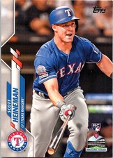Scott Heineman 2020 Topps #437 Texas Rangers RC
