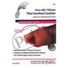 Pedifix Visco-Gel Silicone Thin Forefoot Cushion