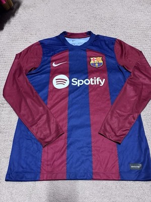 Nike FC Barcelona 2023-24 Home Jersey - Stadium Version - Long Sleeve