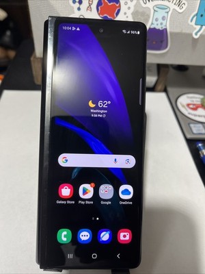  READ  Samsung Galaxy Z Fold2 5G SM-F916U1  Unlocked 256GB Mystic Black , #DO5
