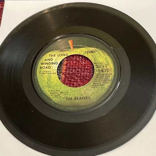 The Long and Winding Road - Beatles (1970) 45 RPM Tested