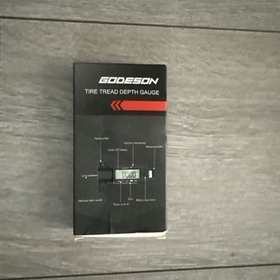 Godeson Digitaler Reifenprofiltiefenmesser, 0~25,4 mm / 1'' - geöffnet und unbenutzt