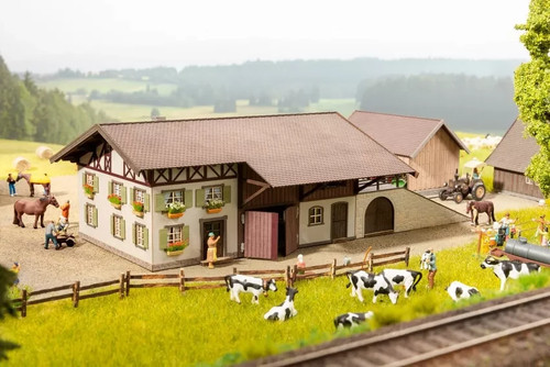 Escala N NOCH 63714 kit granja nuevo en embalaje original | Zustand: Neu
