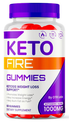 Keto Fire Gummies, Ketofire for Weight Loss Ketone Activator (1 Pack 60 Gummies)