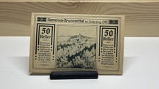Austria 50 Heller Notgeld 1920 Brunnenthal