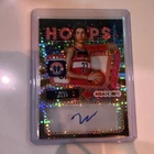 Topps 2025-26 Hoops Will Riley Wizards Rookies First Signs Auto RC RF-19 - 11/50