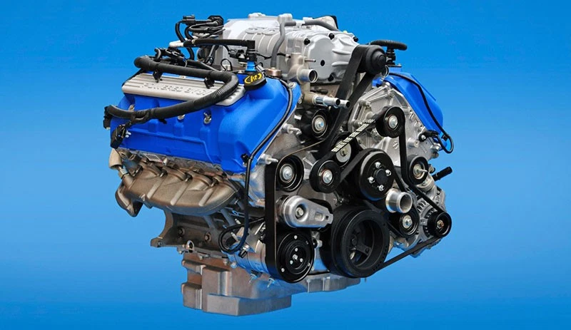 A larger, more-efficient supercharger flowing more air through the engine was key to helping produce the massive 650 horsepower in the 2013 Ford Shelby GT500.