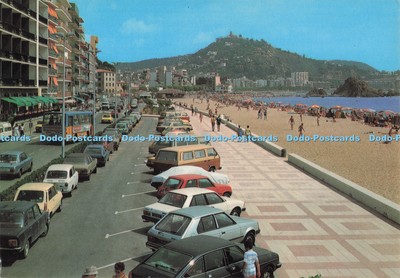 D277307 Blanes Costa Brava Paseo S Abanell Los Pinos Postales Martinez