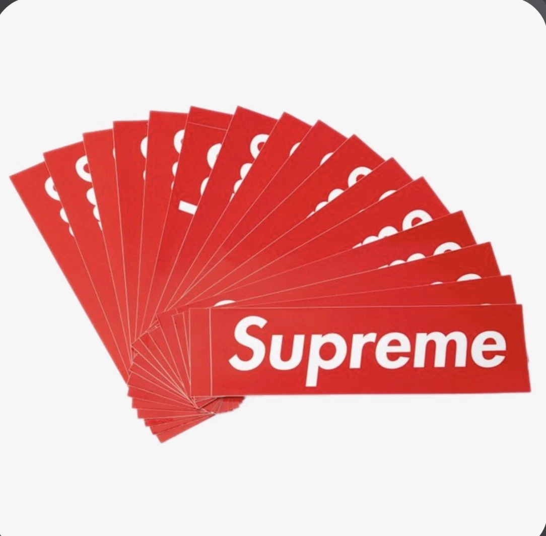 Supreme Box Logo Sticker for sale | eBay