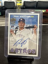 2025 Topps Archives Baseball Shay Whitcomb Rookie Auto #67FFA-SW EW
