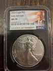 1oz silver eagle 2022 NGC MS70 Biden