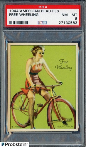 1944 American Beauties Free Wheeling PSA 8 NM-MT