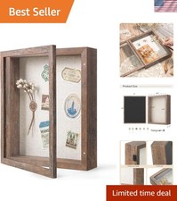 Versatile 8x10 Shadow Box Frame   Showcase Flowers, Medals  Photos Elegantly