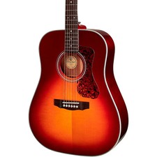 Guild D-140 Westerly Collection Dreadnought Acoustic Guitar Cherry Burst